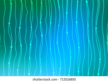 Light Blue, Green vector natural elegant texture. Colorful illustration in abstract style with doodles. Brand-new design for your business.
