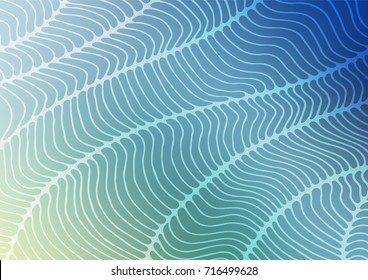 Light Blue, Green vector natural elegant pattern. An elegant bright illustration with lines in Natural style. Hand painted design for web, leaflet, textile.