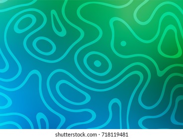 Light Blue, Green vector natural elegant background. A completely new color illustration in doodle style. Hand painted design for web, leaflet, textile.