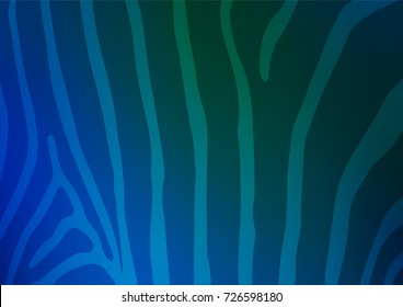 Light Blue, Green vector natural abstract background. Modern geometrical abstract illustration with doodles. The pattern can be used for wallpapers and coloring books.