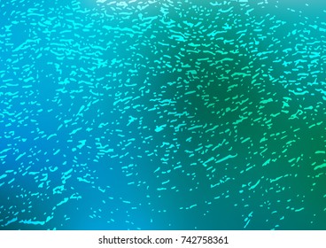 Light Blue, Green vector natural elegant template. Glitter abstract illustration with doodles and Zen tangles. The best blurred design for your business.