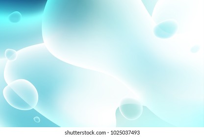 Light Blue, Green vector pattern with lamp shapes. Colorful abstract illustration with gradient lines. A new texture for your  ad, booklets, leaflets.