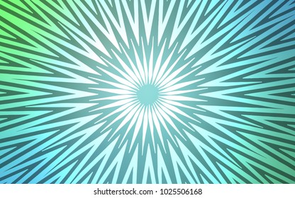 Light Blue, Green vector pattern with sharp lines. Blurred decorative design in simple style with lines. Pattern for your busines websites.