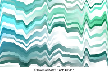 Light Blue, Green vector pattern with bubble shapes. Geometric illustration in marble style with gradient.  Marble design for your web site.