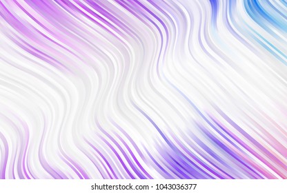 Light Blue, Green vector pattern with lava shapes. Colorful illustration in abstract marble style with gradient. The best blurred design for your business.