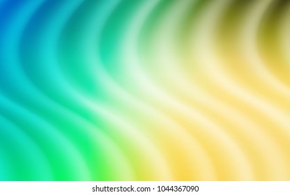 Light Blue, Green vector pattern with lamp shapes. Colorful illustration in abstract marble style with gradient. The template for cell phone backgrounds.