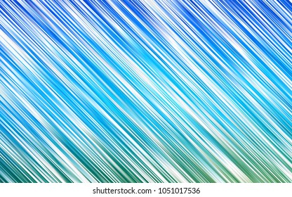 Light Blue, Green vector pattern with narrow lines. Shining colored illustration with narrow lines. The pattern can be used for busines ad, booklets, leaflets