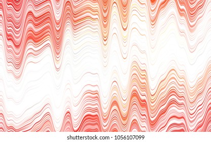 Light Blue, Green vector pattern with liquid shapes. Modern gradient abstract illustration with bandy lines. New composition for your brand book.