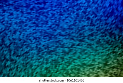 Light Blue, Green vector pattern with bubble shapes. A sample with blurred bubble shapes. Brand-new design for your ads, poster, banner.