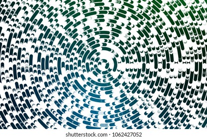 Light Blue, Green vector pattern with bent ribbons. A completely new color illustration in marble style. The template for cell phone backgrounds.