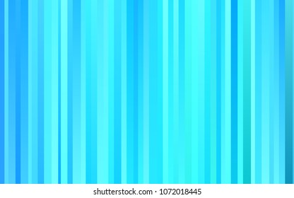 Light Blue, Green vector pattern with narrow lines. Lines on blurred abstract background with gradient. The template can be used as a background.