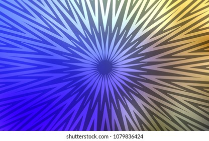 Light Blue, Green vector pattern with sharp lines. Shining colored illustration with sharp stripes. Template for your beautiful backgrounds.