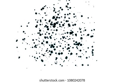 Light Blue, Green vector pattern. Brand-new rectangular template. Shining geometric sample. Repeating theme with rectangular shapes. Texture for your design.