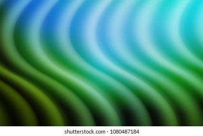 Light Blue, Green vector pattern with lamp shapes. An elegant bright illustration with gradient. Pattern for your business design.