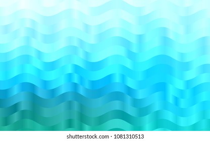 Light Blue, Green vector pattern with bubble shapes. A vague circumflex abstract illustration with gradient. The elegant pattern for brand book.