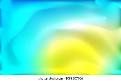 Light Blue, Green vector pattern with lava shapes. An elegant bright illustration with gradient. Textured wave pattern for backgrounds.