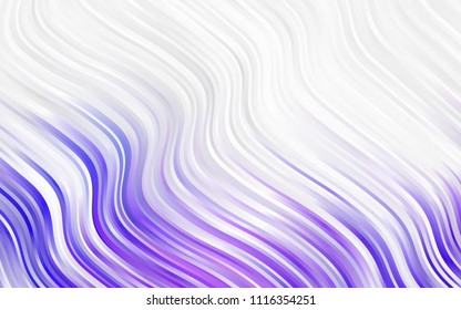 Light Blue, Green vector pattern with curved circles. Colorful abstract illustration with gradient lines. Marble style for your business design.