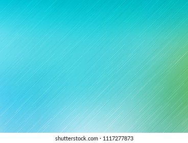 Light Blue, Green vector pattern with narrow lines. Shining colored illustration with narrow lines. Best design for your ad, poster, banner.