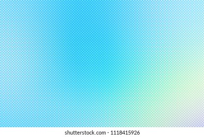 Light Blue, Green vector pattern with spheres. Modern abstract illustration with colorful water drops. Completely new template for your brand book.