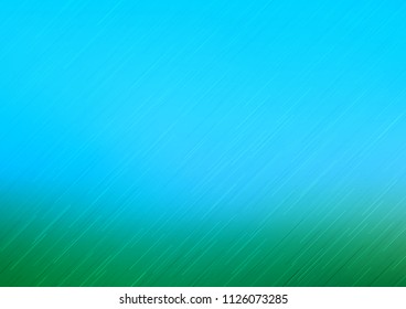 Light Blue, Green vector pattern with narrow lines. Blurred decorative design in simple style with lines. The pattern can be used for websites.