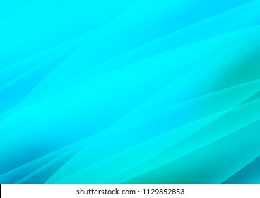 Light Blue, Green vector pattern with narrow lines. Modern geometrical abstract illustration with staves. The template can be used as a background.