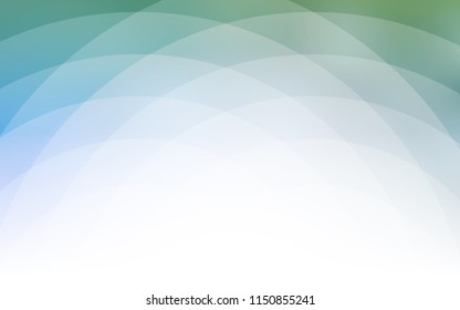Light Blue, Green vector pattern with lamp shapes. A vague circumflex abstract illustration with gradient. Marble design for your web site.