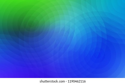 Light Blue, Green vector pattern with spheres. Modern abstract illustration with colorful water drops. New design for ad, poster, banner of your website.