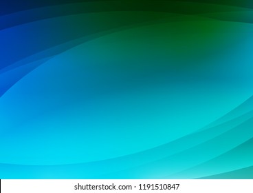 Light Blue, Green vector pattern with narrow lines. Modern geometrical abstract illustration with staves. The template can be used as a background.