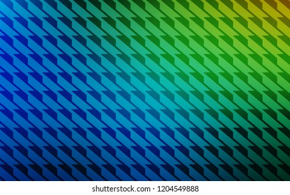 Light Blue, Green vector pattern with sharp lines. Blurred decorative design in simple style with lines. Pattern for your busines websites.