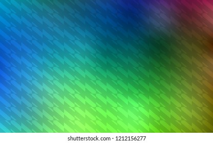 Light Blue, Green vector pattern with sharp lines. Blurred decorative design in simple style with lines. Pattern for your busines websites.