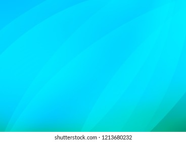 Light Blue, Green vector pattern with narrow lines. Blurred decorative design in simple style with lines. The template can be used as a background.