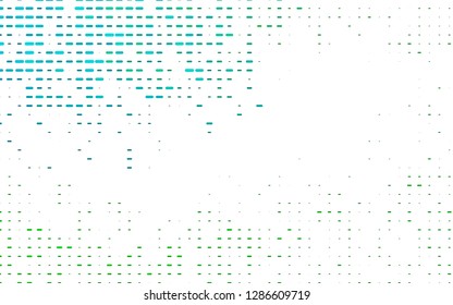 Light Blue, Green vector pattern with narrow lines. Modern geometrical abstract illustration with staves. The pattern can be used for websites.