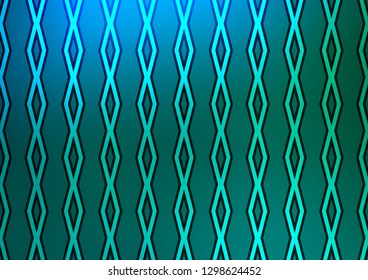 Light Blue, Green vector pattern with lines, rectangles. Modern geometric abstract illustration with lines, squares. Pattern for websites, landing pages.