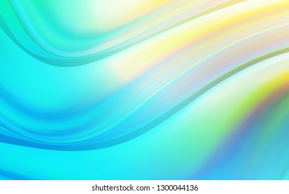 Light Blue, Green vector pattern with lamp shapes. Geometric illustration in marble style with gradient.  The template for cell phone backgrounds.