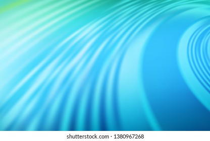 Light Blue, Green vector pattern with wry lines. An elegant bright illustration with gradient. Abstract style for your business design.