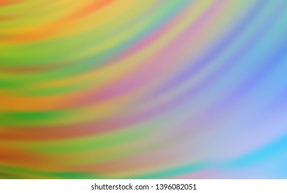 Light Blue, Green vector pattern with wry lines. Geometric illustration in abstract style with gradient.  Pattern for your business design.