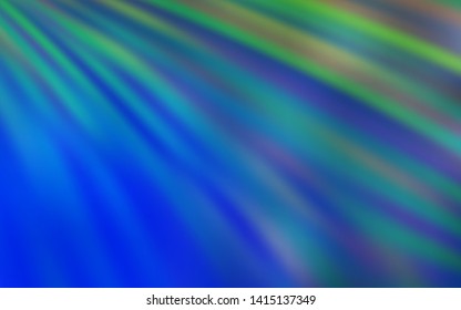 Light Blue, Green vector pattern with sharp lines. Colorful shining illustration with lines on abstract template. Pattern for your busines websites.