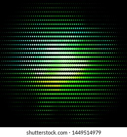 Light Blue, Green vector pattern with circles. Glitter abstract illustration with colorful drops. Pattern for websites, landing pages.