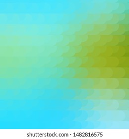 Light Blue, Green vector pattern with lines. Gradient illustration with straight lines in abstract style. Pattern for ads, commercials.