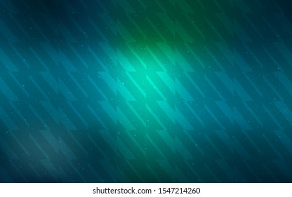 Light Blue, Green vector pattern with sharp lines. Blurred decorative design in simple style with lines. Pattern for your busines websites.
