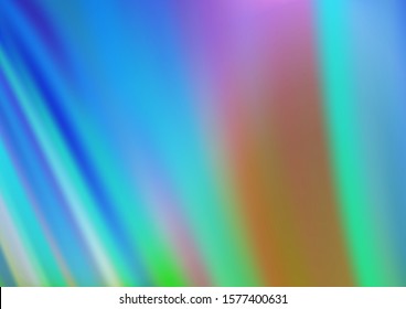 Light Blue, Green vector pattern with lamp shapes. Creative geometric illustration in marble style with gradient. A completely new marble design for your business.