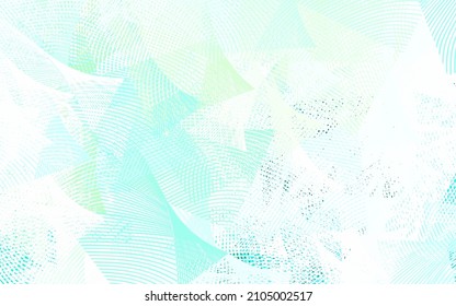 Light Blue, Green vector pattern with sharp lines. Lines on blurred abstract background with gradient. Pattern for ads, posters, banners.