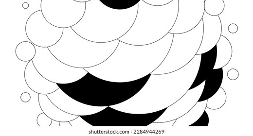 Light Blue, Green vector pattern with spheres. Illustration with set of shining colorful abstract spheres. Pattern for business ads.