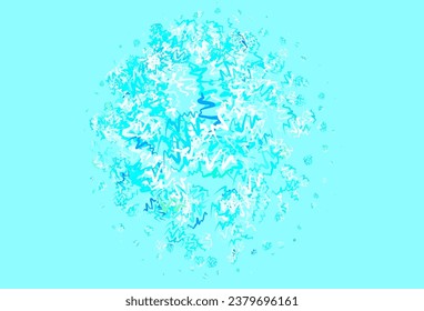 Light Blue, Green vector pattern with lines. Creative illustration in halftone style with gradient. A completely new design for your business.