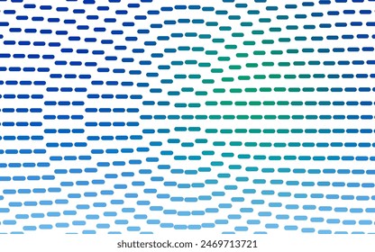 Light Blue, Green vector pattern with narrow lines. Shining colored illustration with narrow lines. Best design for your ad, poster, banner.