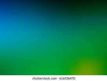 Light BLUE, green vector pattern. Blurred template. Bright sample. Repeating template with colored elements. New texture for your design. Pattern can be used for business background.