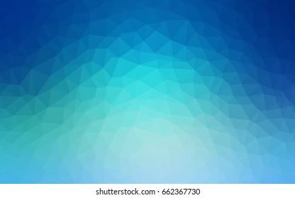 Light Blue, Green vector Pattern.  triangular template. Geometric sample. Repeating routine with triangle shapes. New texture for your design. Pattern can be used for background.