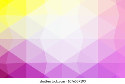 Light Blue, Green vector polygon abstract layout. Glitter abstract illustration with an elegant design. Brand-new design for your business.