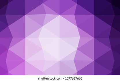 Light Blue, Green vector polygon abstract backdrop. A sample with polygonal shapes. That new template can be used for your brand book.