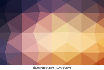 Light Blue, Green vector polygon abstract layout. Triangular geometric sample with gradient.  Textured pattern can be used for background.